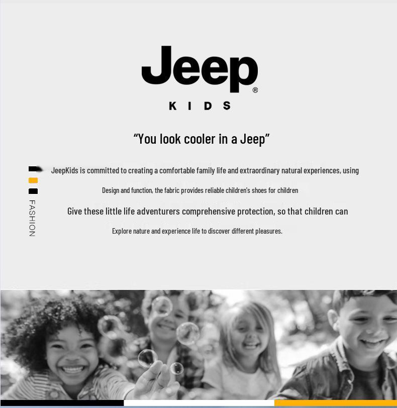 Jeep Girls' Argan Plus Velvet Non-slip Casual Sports Shoes for Autumn/Winter 2025