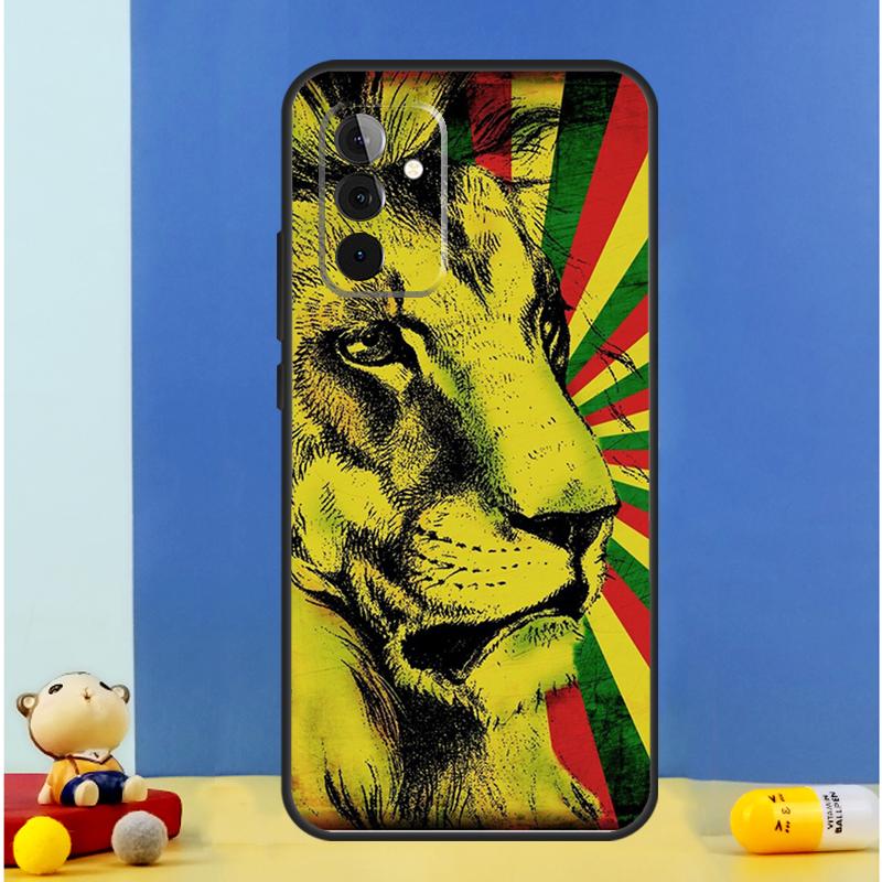 Rasta Lion Cover For Samsung Galaxy A52 A32 A22 A12 A13 A23 A33 A53 A51 A71 A15 A25 A14 A34 A54 Case