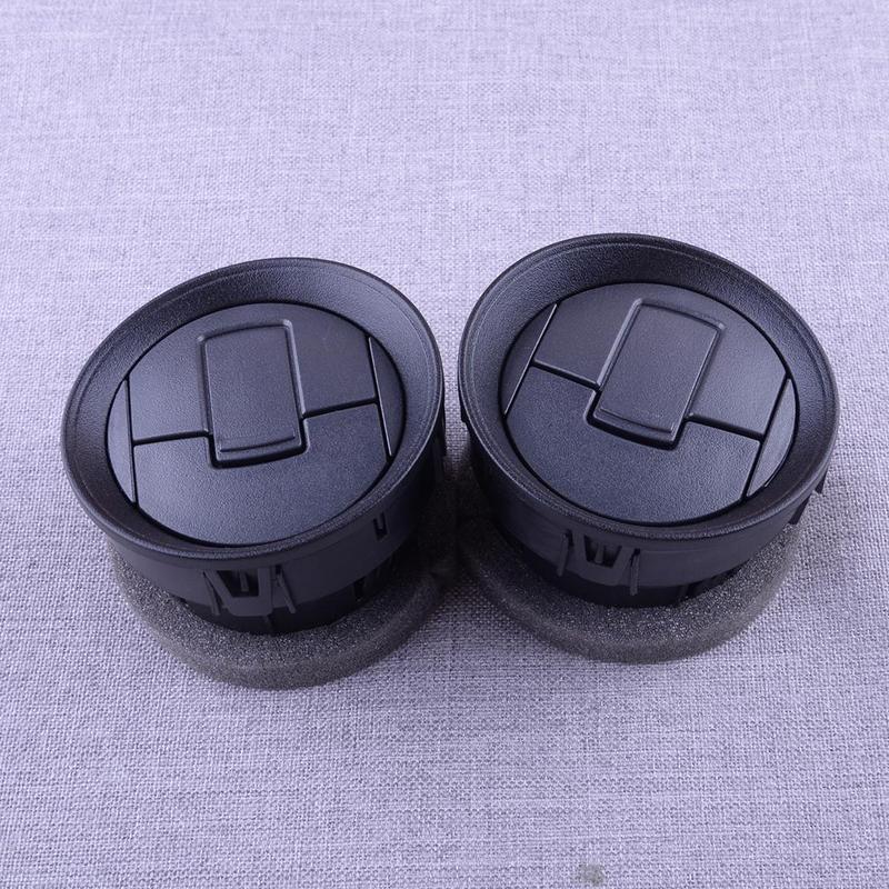2pcs Car Interior Dashboard Air Vent Louver AC Heater 9L3Z19893AA Fit for Ford F150 Lincoln Mark LT 2010 2011 2012 2013 2014 ABS