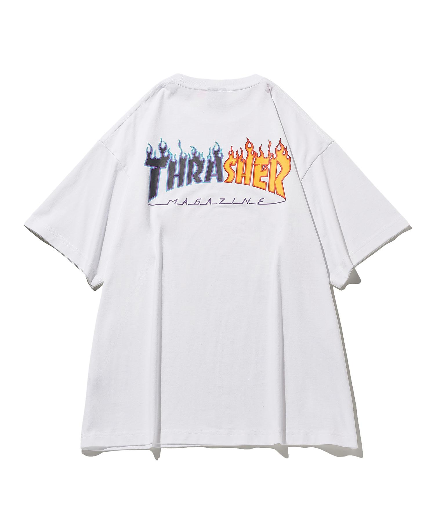 Treasure Two-Tone Flame Short Sleeve T-Shirt White S