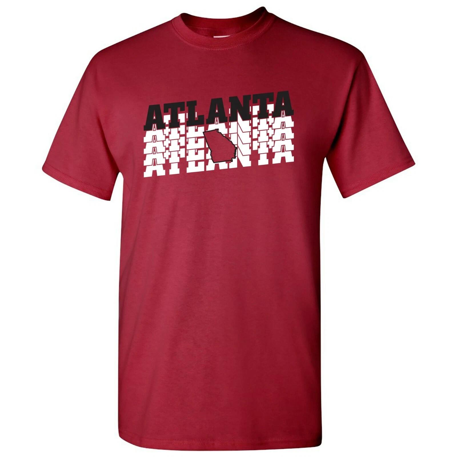 Atlanta Retro Repeat - Sports Team City Pride Tailgating T Shirt M