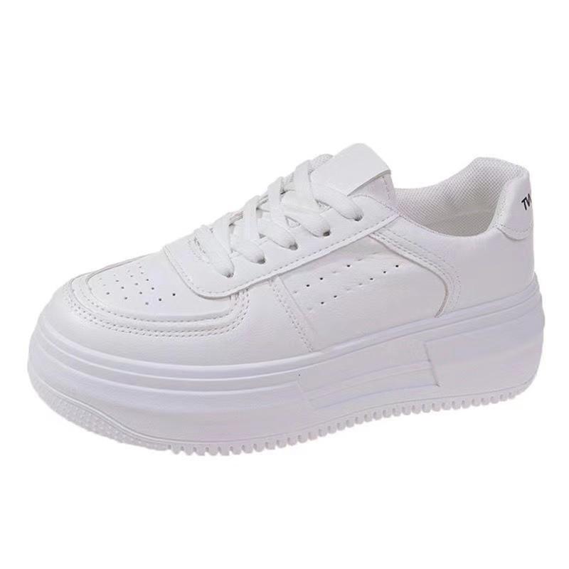 Thick-soled 22 new spring shoes summer board shoes casual sports shoes thin leather