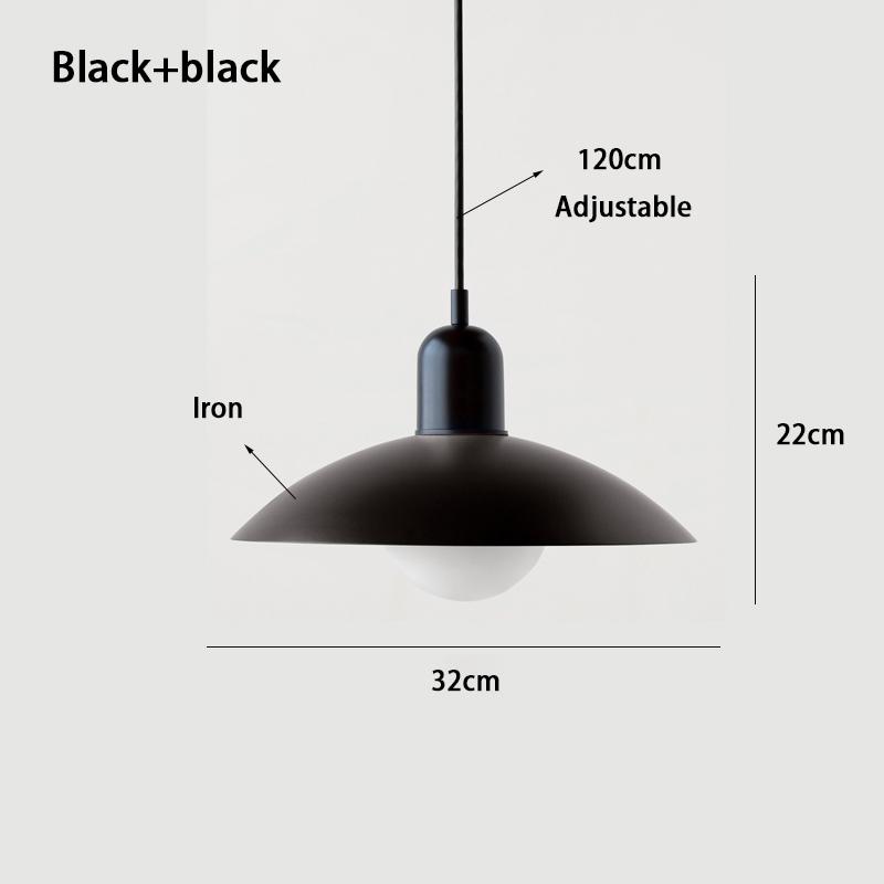 Mid-style Nordic Color Macron Cining Room Bedroom Lighting Chandelier Simple Modern Bauhaus Dining Table Chandelier Study Lamp