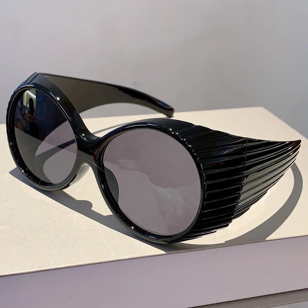 Y2k Round Women Sunglasses Stylish Punk Candy Color Outdoor Shades  New Trendy Vintage Brand Designer UV400 Eyewear