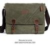 Canvas Crossbody Unisex Travel Tote & Messenger Bag