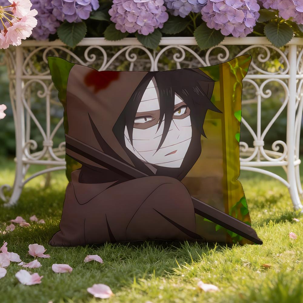 Anime A-Angels of D-Death Cushion Cover Home & Car Dual-Scene Pillow Cover: Reversible for Premium Comfort