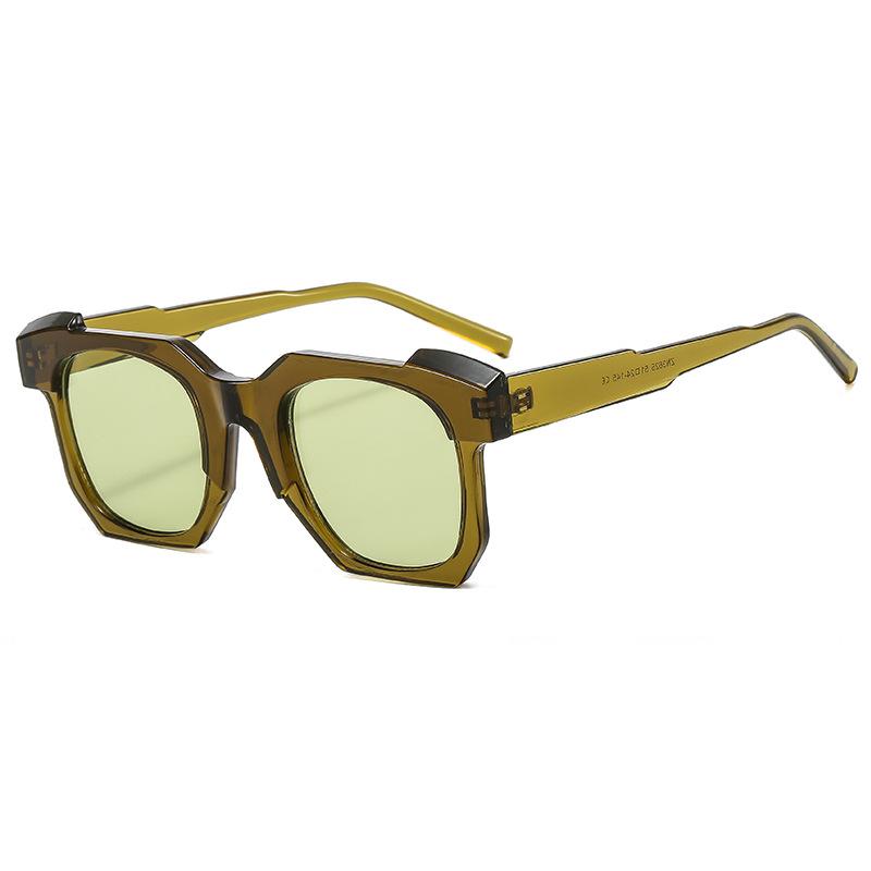 

JYL TS Hong Kong Style Sunglasses Women UV Protection Big Face Z3625 A-9452 колір opera ліловий