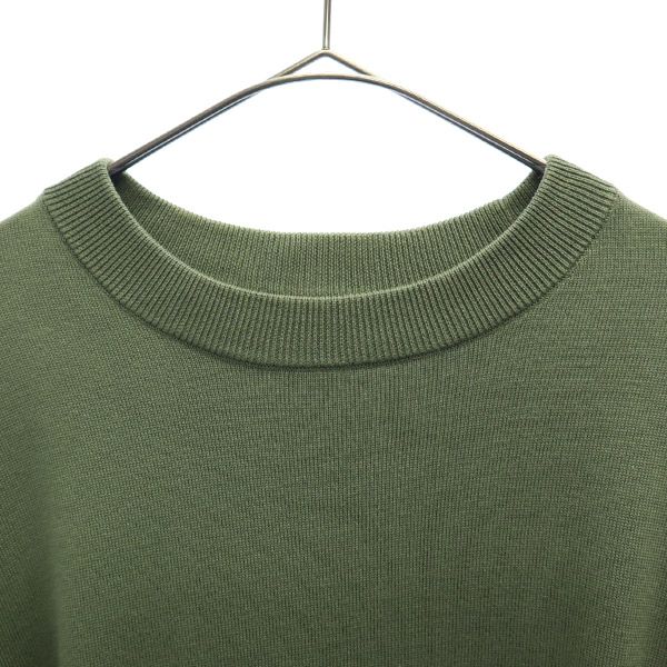 MAISON SPECIAL Long sleeve cotton knit 48 green Men's Used