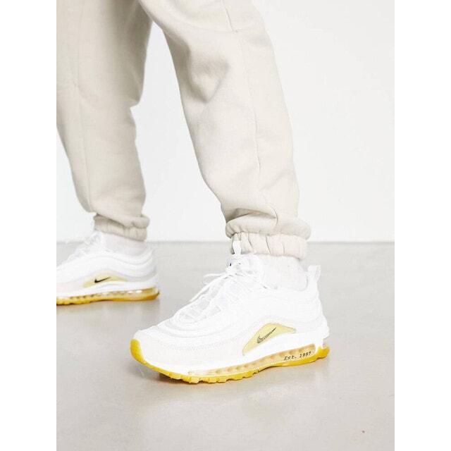 

Бело-лимонные кроссовки Nike Air Max 97