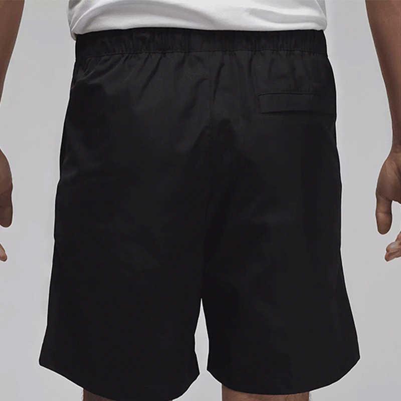 Jordan Alphabet Logo Print Basketball Sports Casual Shorts Men Bottoms Black FQ0361-010