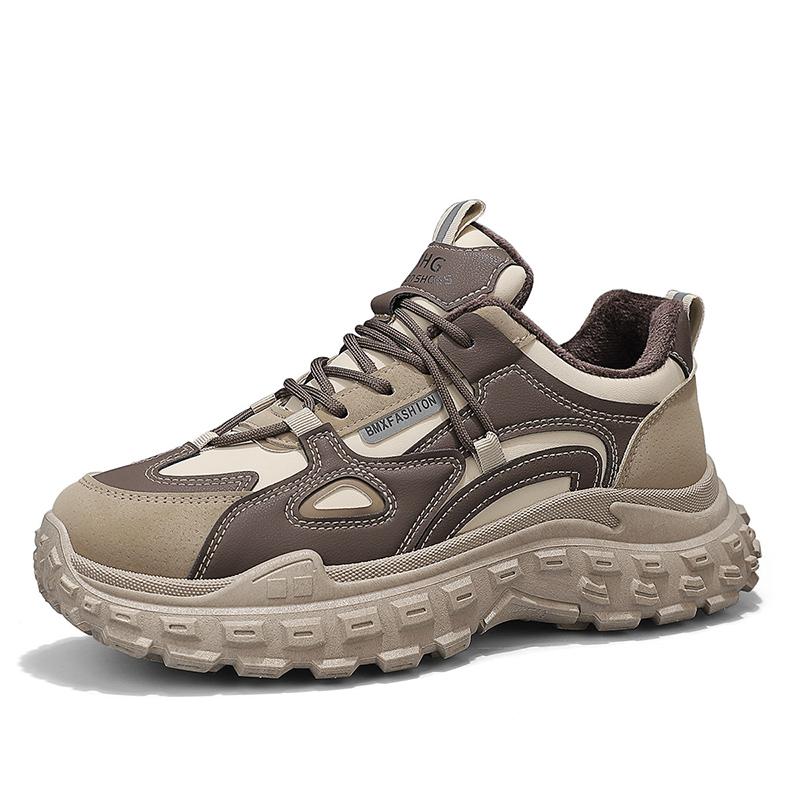 Fashion Sneakers Men New Casual Sport Walking Shoes Men Outdoor High Top Shoes Comfortable Warmed Boots For Men 2024