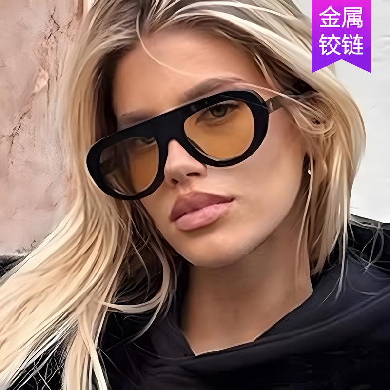 Small Frame Toad Round Sunglasses, The Same Style, Fashionable Personalized Sunglasses, Sunglasses, Advanced Sense