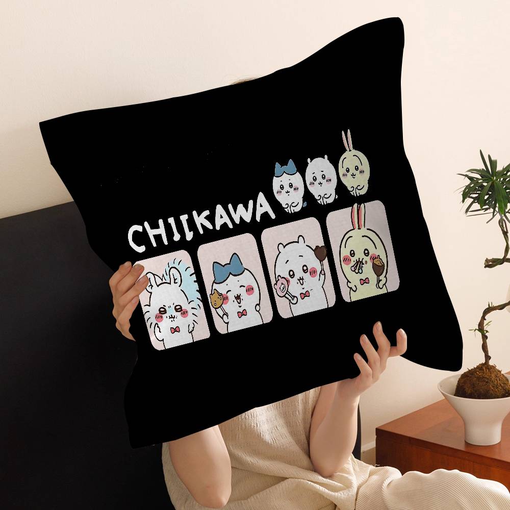 Cute Japanese C-Chiika-Wae Usagi Pillow Anime Pillow Sofa Bed Head Pillow Cover Cushion Cover 45X45 Cm Fashion