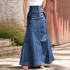 Women's Skirt 2026 Loose Fashionable Over-the-Knee Skirt Casual Long Skirt