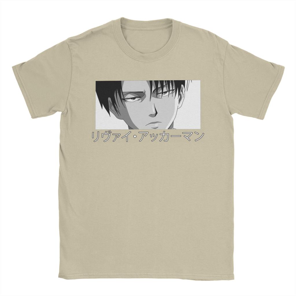 Vintage Attack on Titan T-Shirts Men O Neck Pure Cotton T Shirt AOT Anime Manga Short Sleeve Tee Shirt Gift Idea Clothing