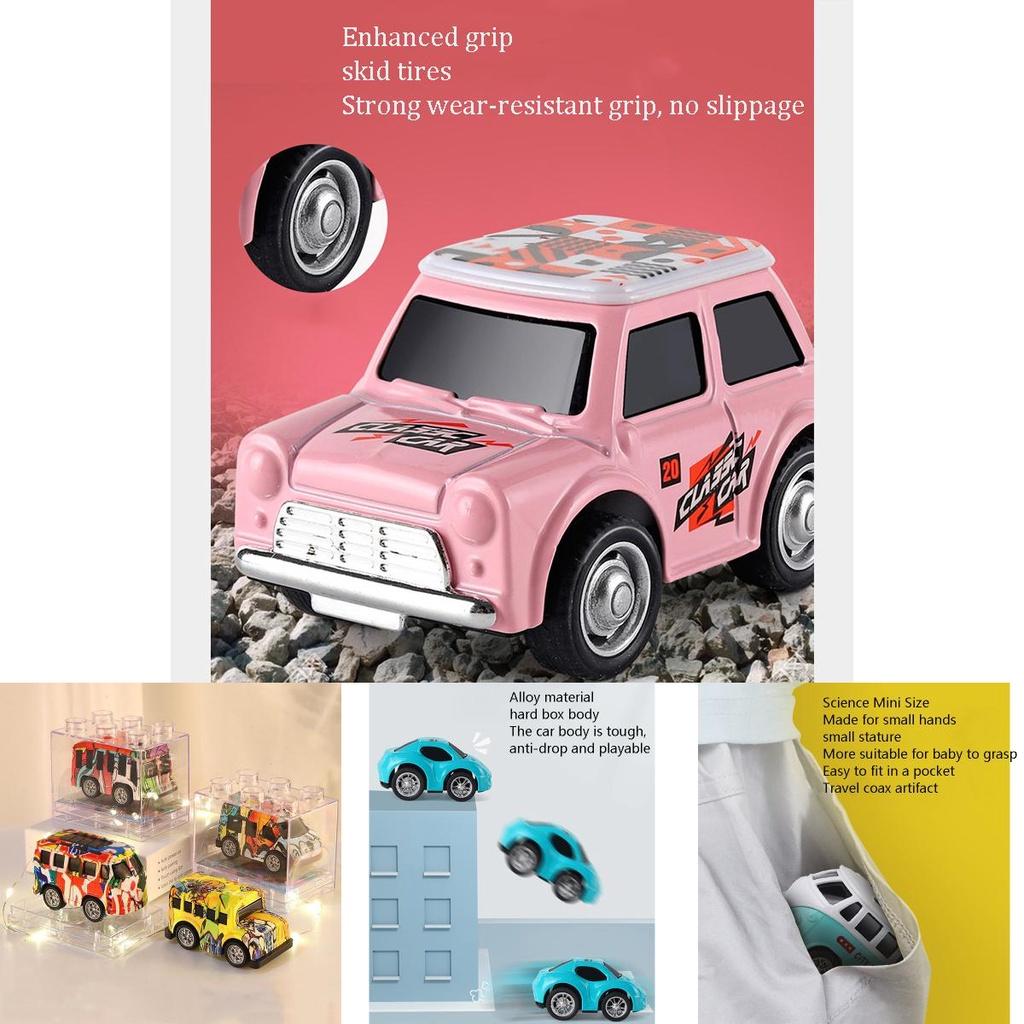 Mini Graffiti Alloy Toy Car Set Perfect Gift For Kids