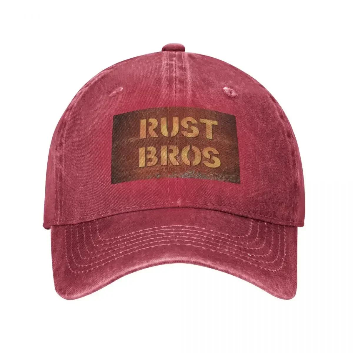 

Rust Bros logo from Rust Valley Restorers Baseball Cap Military Tactical Cap Christmas Hat Hood Luxury Women Unisexs