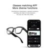 Occhiali Intelligenti con Fotocamera da 8MP Registrazione Foto Video HD Traduzione AI Lenti Fotocromatiche Chiamate Bluetooth Musica Assistente Vocale Occhiali Batteria da 300mAh Unisex