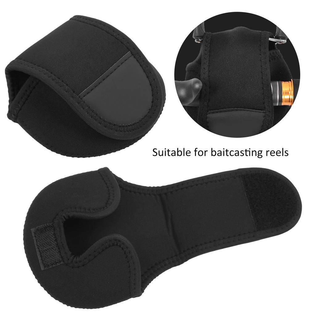 2Pcs Baitcasting Reel Cover Case Protector Waterproof Baitcast Reel Protective Case Pouch