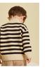 Boys' and Girls' Fleece-Lined Half-High Collar Sweater: Autumn/Winter Korean Style Warm Knitwear
