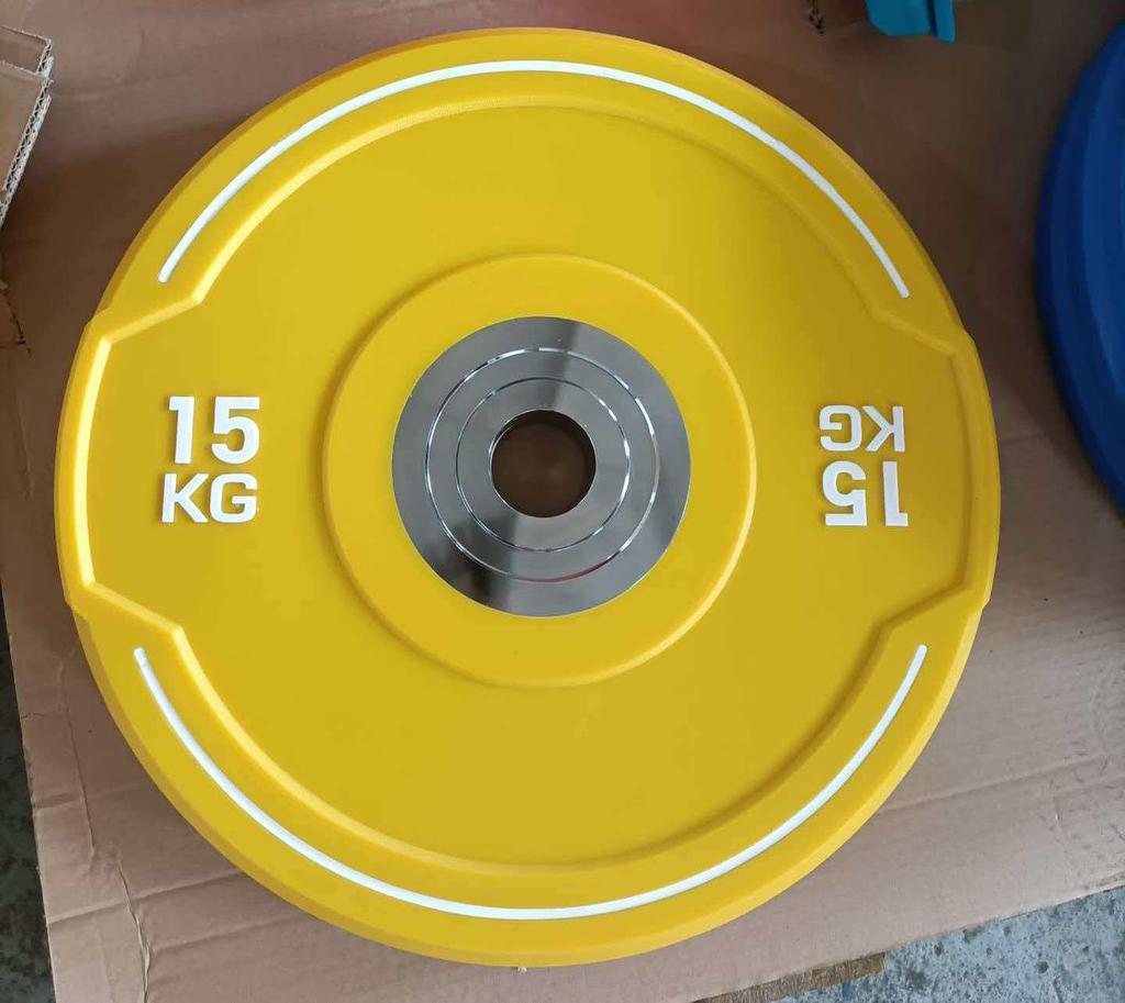 Colorful Competition Barbell Plates - Home & Commercial Fitness Equipment