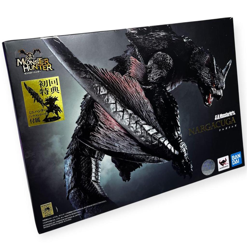 [USED] S.H.MonsterArts Nargacuga with first-run bonus