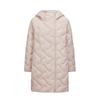 Jiu Zi Anna Kou Women's Relaxed Fit Hooded Mid-Length Down Jacket