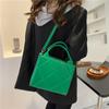 Spring Women's Fashion Shoulder Bag Plaid PU Leather Crossbody Bags Fashion Ladies Handbags Brand Designer Bag Top Strap