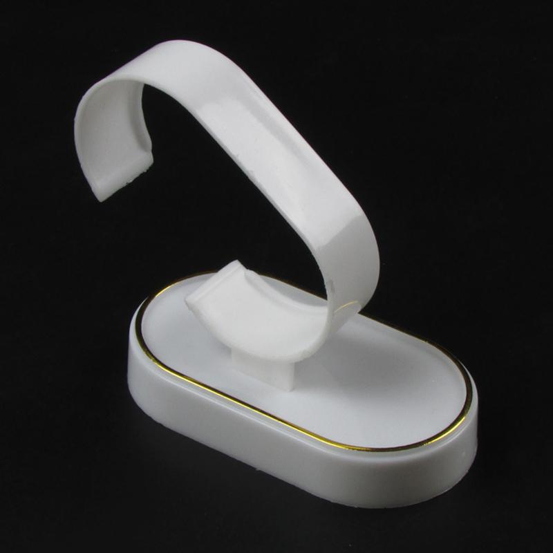 

10 шт., витрина для ювелирных часов, подставка для дисплея, держатель для пластиковых наручных часов, подставка для портсигара, витрина 10PCS