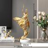 Wind Dancer Creative Figures Statue Abstract Crafts Desk Decoration Ornaments Character Resins Sculpture Room Aesthetic Decor