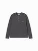 ACME DE LA VIE Adlv Henley Neck Waffle Long Sleeve T-Shirt (3 Color)