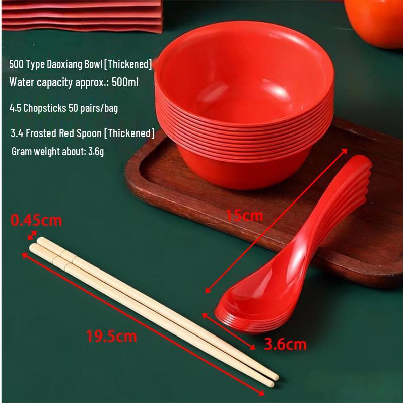 

Eco-Friendly Disposable Banquet Tableware Set