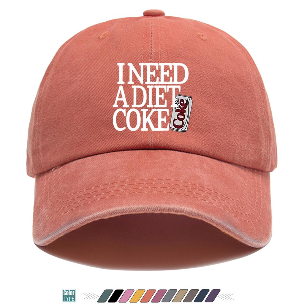 Pc Diet Coke Iconic Can Cap Unisex Adjustable Snapback Lightweight Breathable Suitable for for Outdoor Retro Vintage Styl