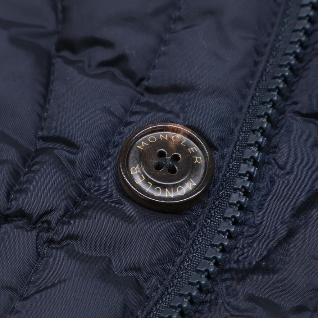 MONCLER Parallel 2016 RYAN/Ryan Nylon x Wool Switch Hooded Jacket Jacket 0 NavyUsed