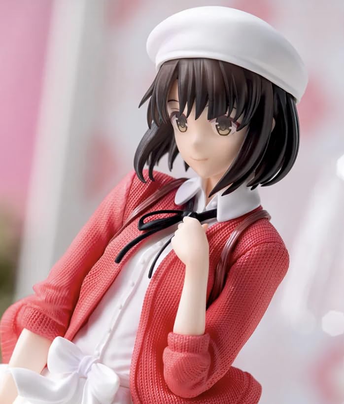 Megumi Kato Figure, Casual Clothes Version, Saekano: How To Raise a Boring Girlfriend Fine Luminasta, Total Length Approximately 22cm