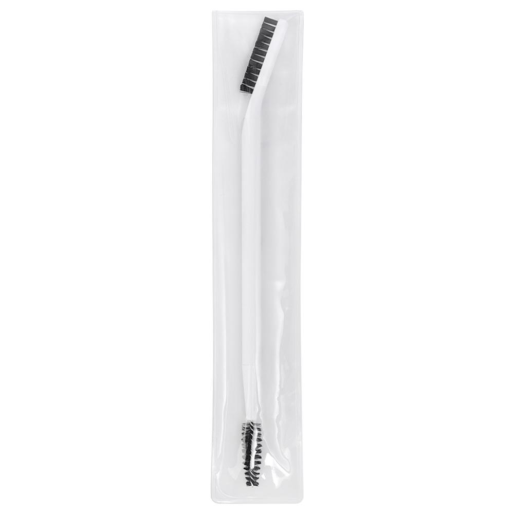 New Eyebrow Brush Professional Double Washable Eyebrow Eyelash Shaper Eye Brow Brush for Grooming Brows Reusable Makeup Tools белый