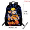 2Pcs Set NARUTO Kids Mochila Backpack With Front Pocket&Pencil Bag,Lightweight Durable,School Daily Use,For Boys Girls Age 6-12.