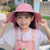 Wide Brim Sunscreen Hat Mesh Beach Hat New Bucket Hat  Summer