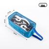 Dual-Layer Transparent Shoe Storage Bag with Zipper - Dustproof and Multipurpose Travel Shoe Cover