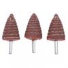 Cone Flap Wheel Sanding Head Electrostatic Sand Coating