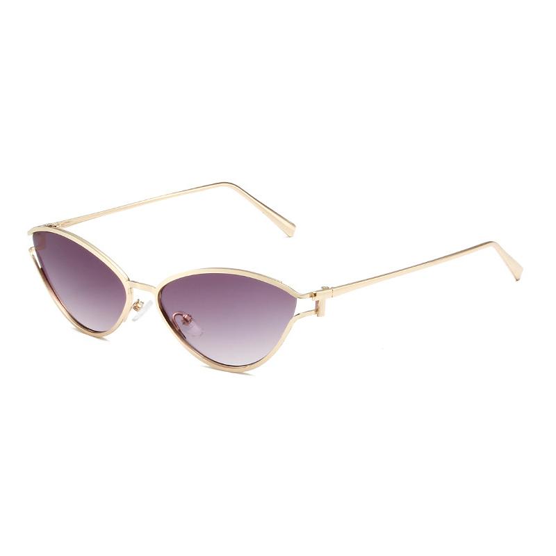 New Trendy Cat Eye Women Sunglasses Fashion Cat-Eye Ladies Hip Hop Sun Glasses Summer Driving Shades