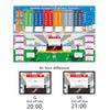Duitsland/VK 2024 Europees Voetbalschema Poster 2024 Euro Voetbalwedstrijd Wandkaart Schema Poster Makkelijk te Lezen