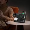 HT-543 3 in 1 Foldable Magnetic Wireless Charging Stand for Phone/Earbuds/Watch 15W Fast Charge Phone Holder
