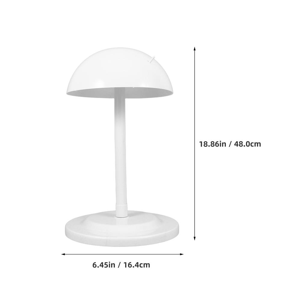 Adjustable Headform Holder Display Rack for Baseball Cap Vendor Stand Storage Organizer Model Desktop