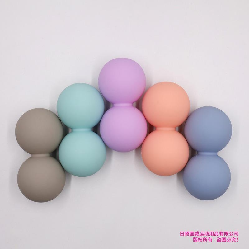 Double Ball Peanut Massage Ball For Deep Muscle Relaxation Fitness Yoga Tools