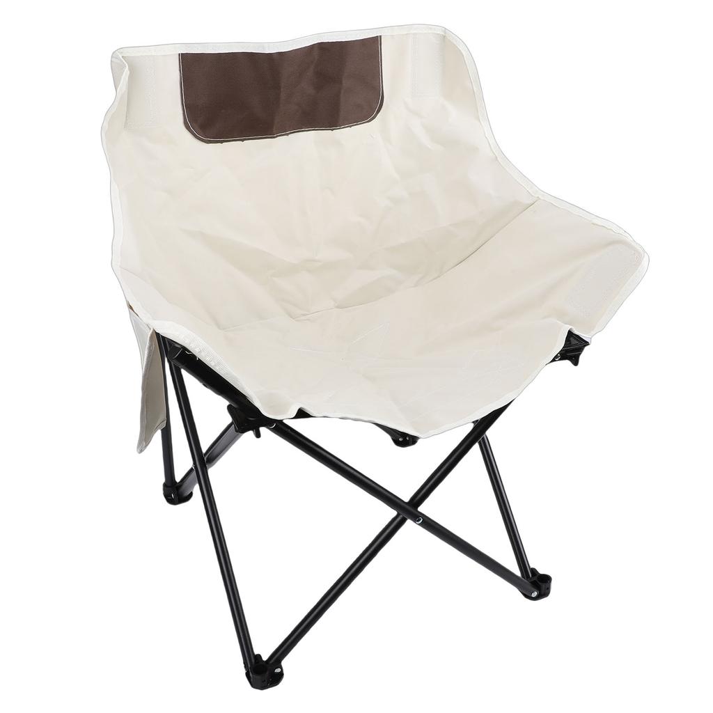 Folding Camping Chair Lightweight Compact Portable Outdoor Chair with Side Storage Bag for Picnic Fishing Beach Hiking