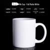 Custom Logo Ceramic Mug: Simple Solid Color Souvenir