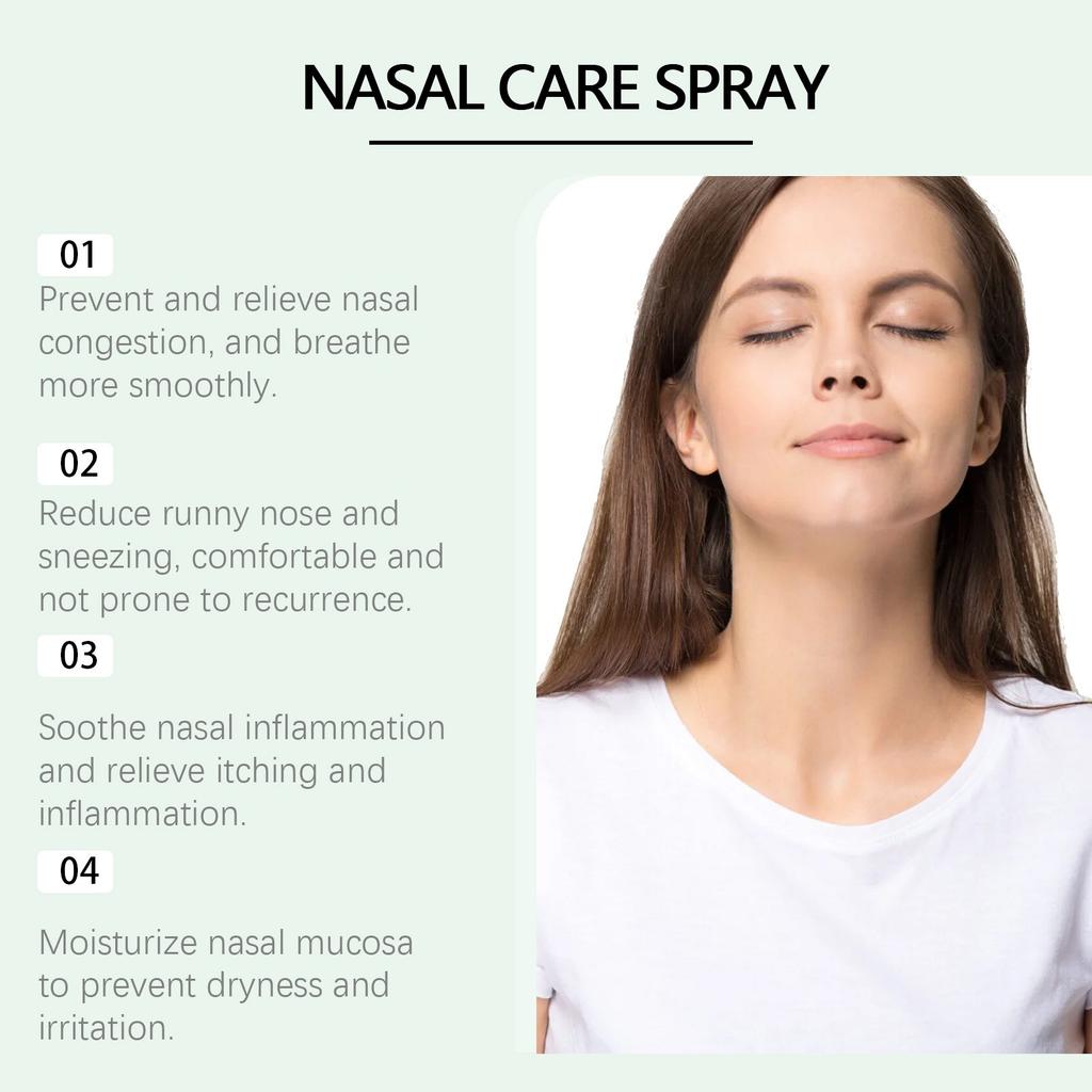 Care Spray Extract Nasal Blockage Cleaning Moisturizing Spray Daily Convenient Care Spray 30ml