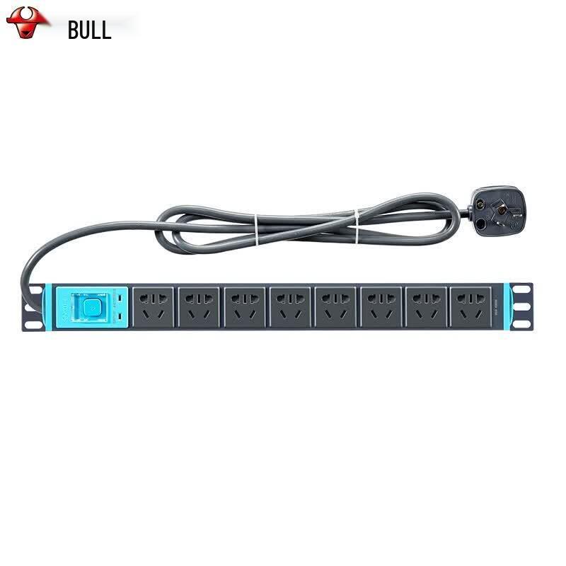 BULL E-108T-10 PDU Server Cabinet Power Strip CN Plug (adapter Included)