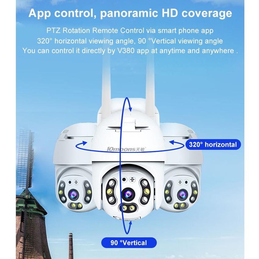 Mini Ball surveillance  Wi-Fi Wireless camera Night Vision CCTV with PTZ 1080PAA